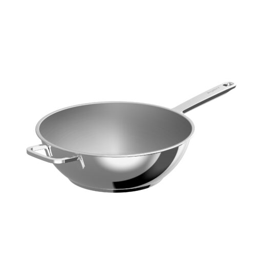 WOK STAINLESS STEEL 30CM