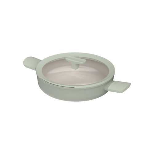 BALANCE CERAMIC 2 HANDLE SAUTE PAN SAGE 26CM
