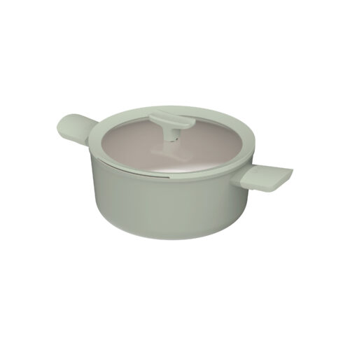 BALANCE NONSTICK CERAMIC STOCKPOT SAGE 11.5CM