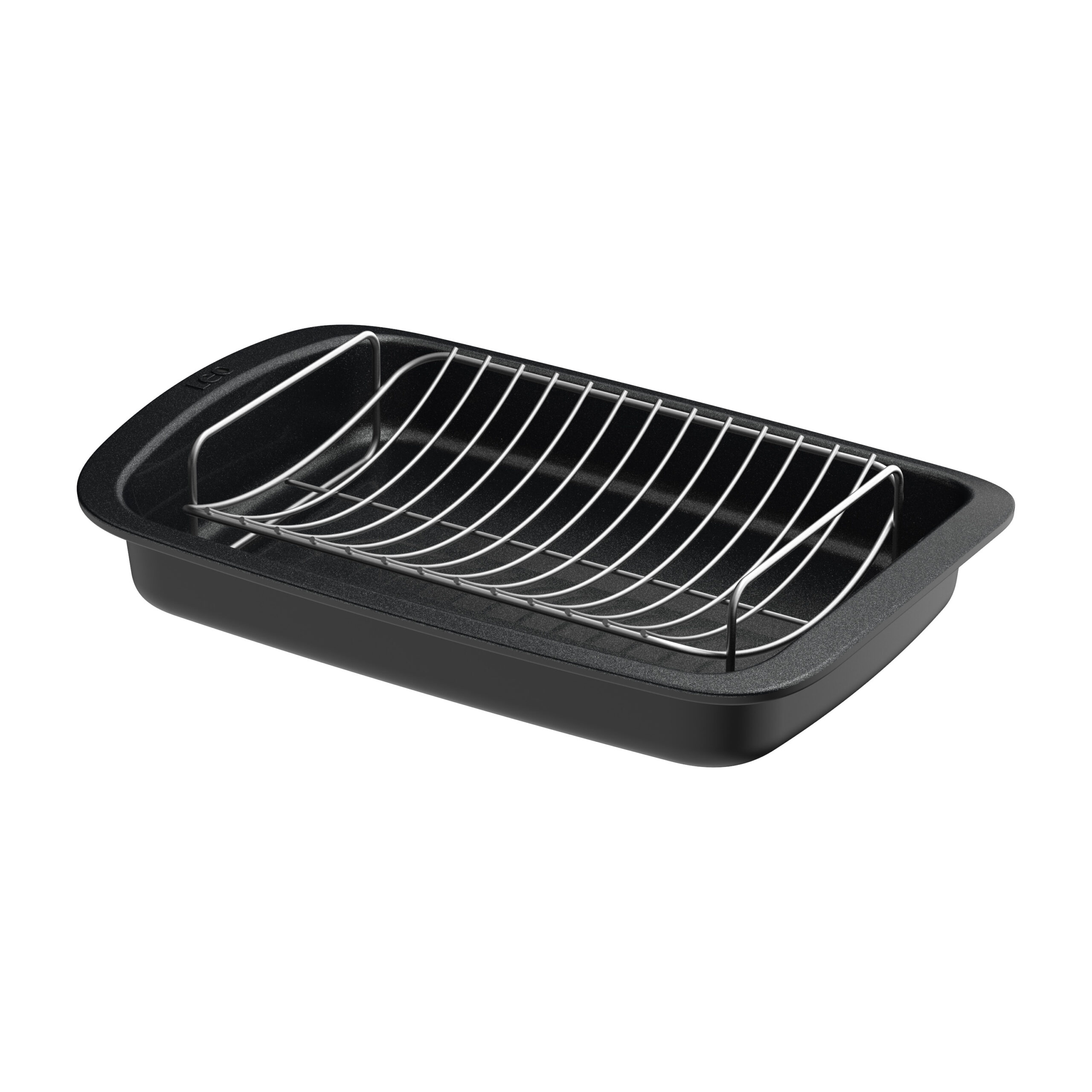 GRAPHITE NONSTICK ROASTER WITH REMOVABLE RACK AL