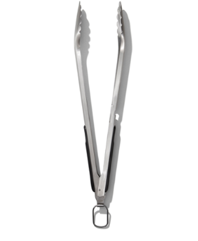 Grilling Tongs with Built-In Bottle Opener