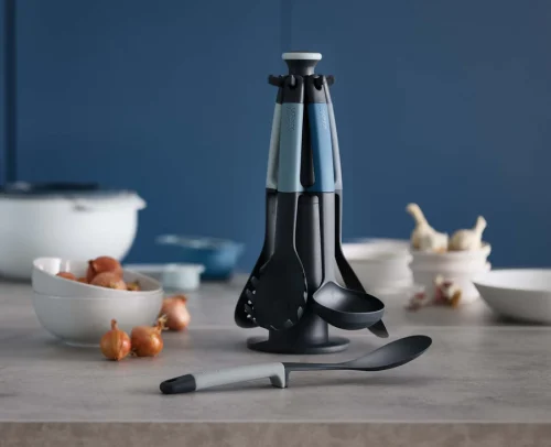 Elevate 6 Piece Blue Utensil Set- Editions