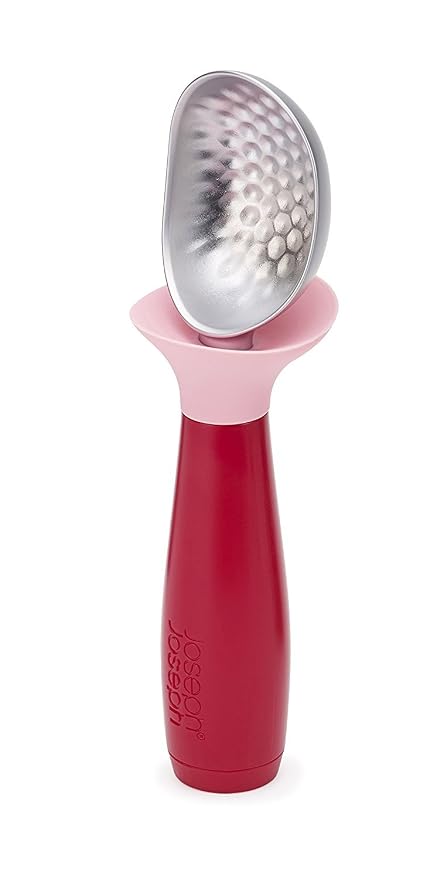 dimple non-drip ice cream scoop pink