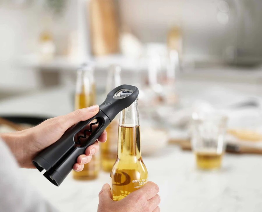 Barstar 3-In-1 Grey Corkscrew - Image 5