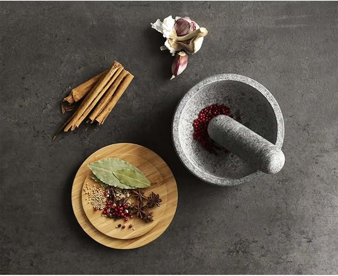 Dash Pestle & Mortar With Bamboo Lid - Image 4