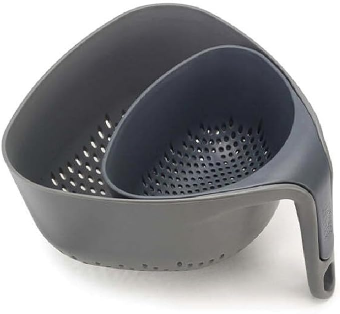 Nest 2-Piece Grey Colander Set