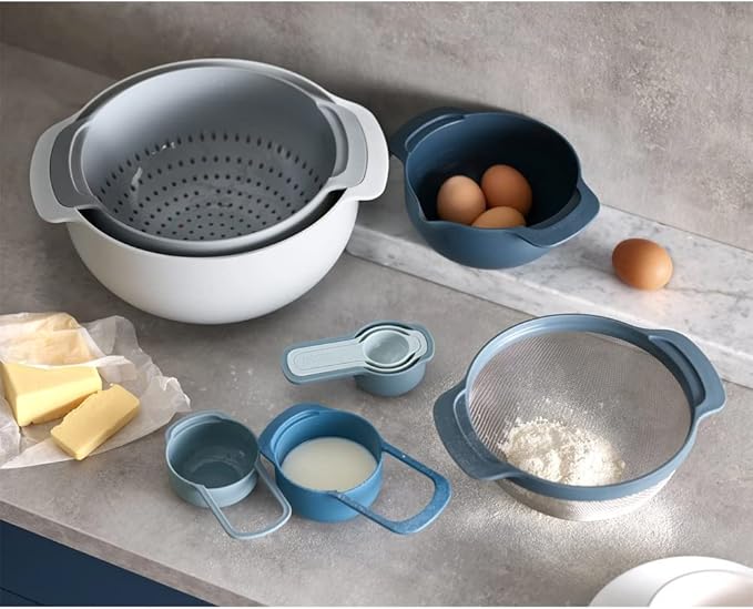 Nest 9 Plus Blue Bowl Set - Editions - Image 3