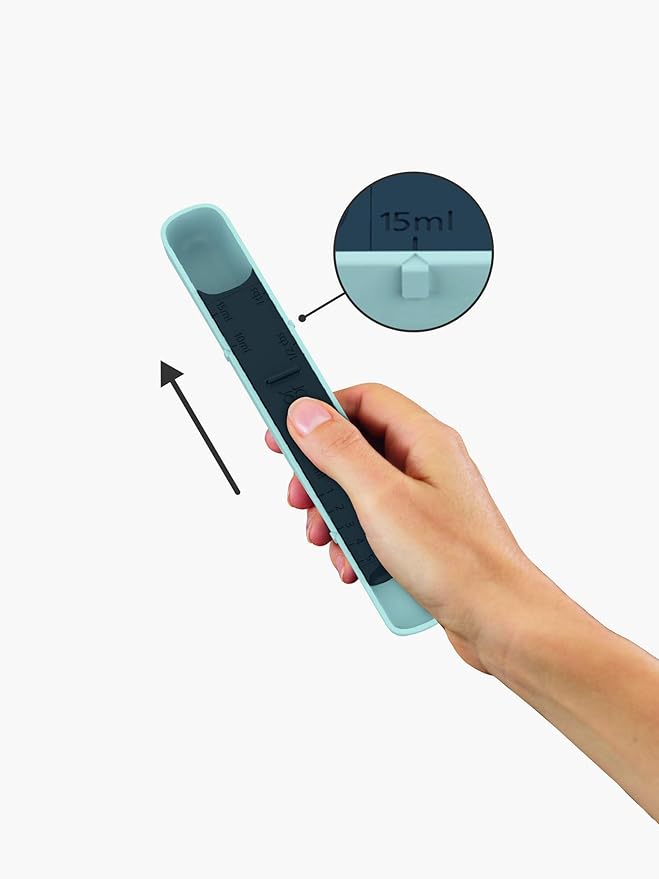 Mezasure-Up Blue Adjustable Measuring Spoon - Image 2