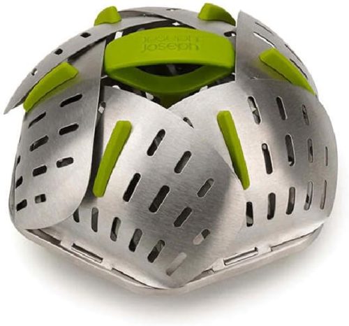 Bloom Stainless-Steel Folding Steamer Basket