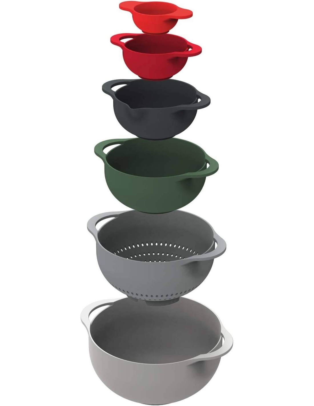 duo food preparation bowl set 6pc - Image 2
