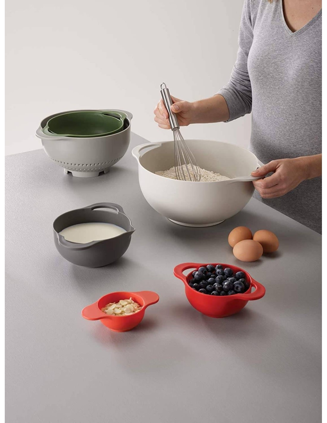 duo food preparation bowl set 6pc - Image 3