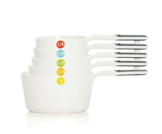 6 Piece Plastic Measuring Cups