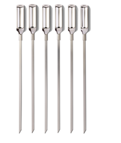 6-Piece Grilling Skewer Set