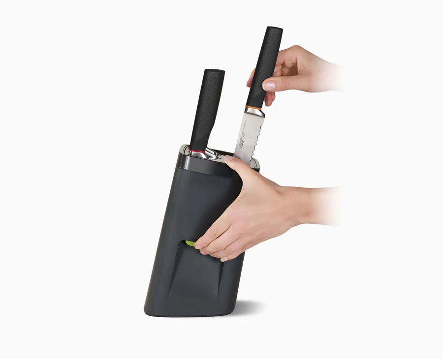 Lock Block Black Knife Block Set - Image 3
