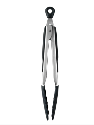 9" Tongs With Silicone Heads