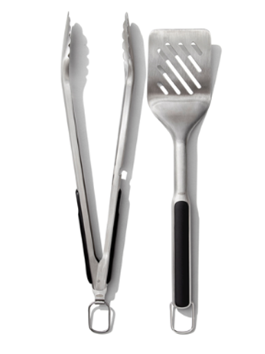 OXO Good Grips Grilling Turner and Tongs Set
