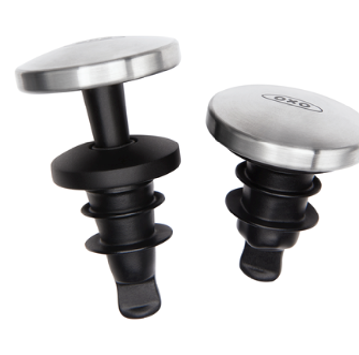 2-Piece Spillproof Wine Stopper