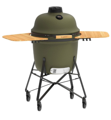 CERAMIC BBQ BLUESTONE OUTDOOR GRILL GREEN