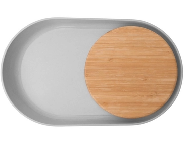 LEO OVAL TRAY W BOARD