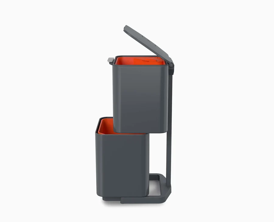 Totem Compact 40L Stone Waste & Recycling Bin - Image 5