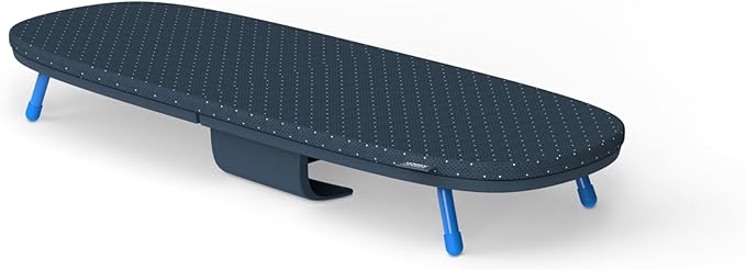 Pocket 90Cm Plus Folding Blue Ironing Board - Image 3