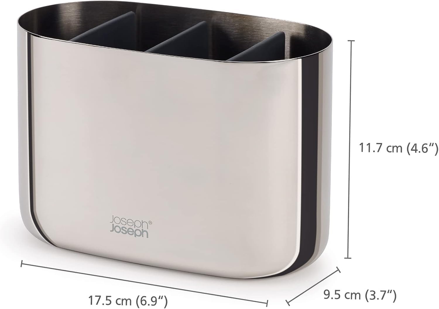 Easystore Lux Large Stainless-S Toothbrush Caddy - Image 5