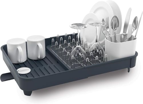 Extend Grey Expandable Dish Drainer