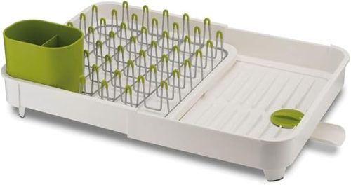 Extend White Adjustable Dish Drainer