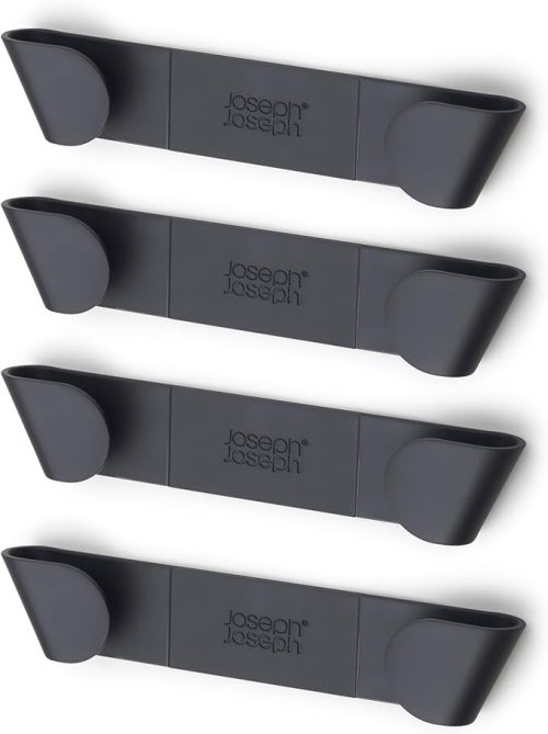 Cupboarddtore Set Of 4 Grey Pan Lid Holders