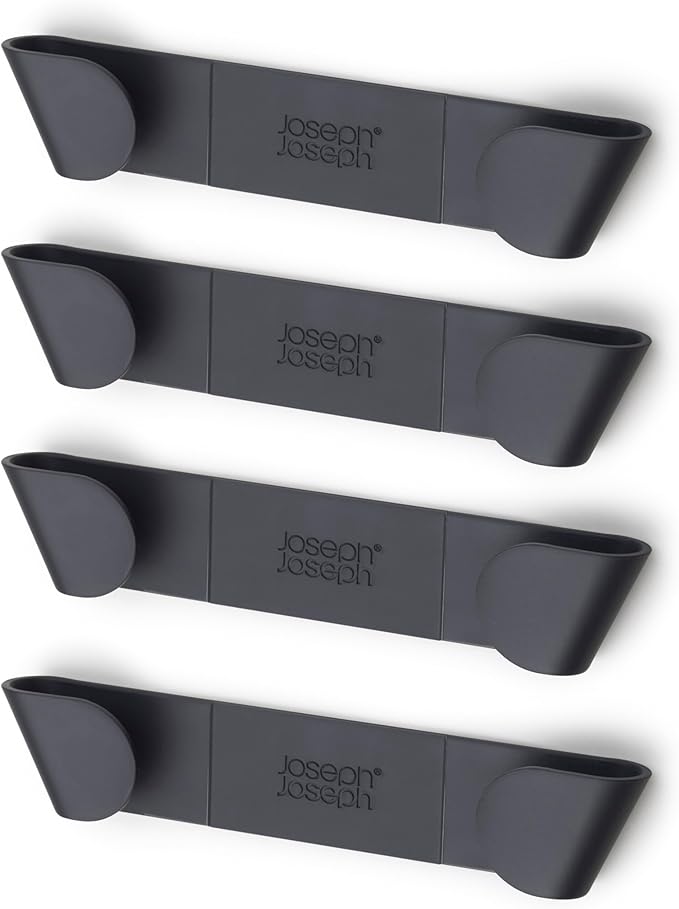 Cupboarddtore Set Of 4 Grey Pan Lid Holders