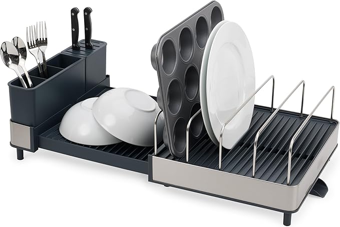 Extend Max Stainless-Steel Expandable Dish Drainer - Image 2