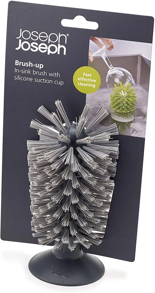 brush up in sink grey