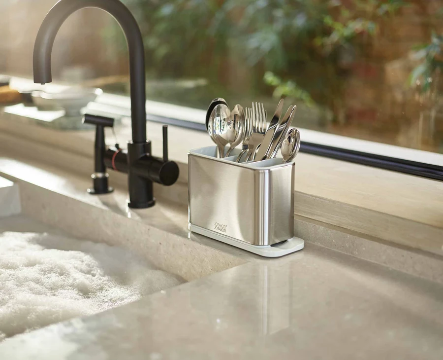 Surface Stainless Steel Cutlery Drainer - Image 2